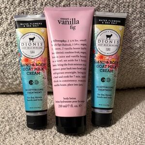 Philosophy Sweet Vanilla Fig Body Lotion & Dionis Hand Cream Bundle